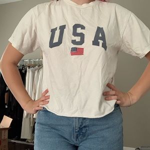 (sold on depop) brandy melville USA shirt